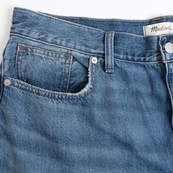 Madewell Super Wide Leg Jeans High Rise 90s Style Fannin Wash - Picture 8 of 15